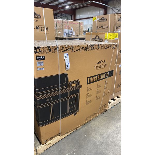 TRAEGER MODEL TBB01RLGC. TIMBERLINE XL WIFI PELLET GRILL