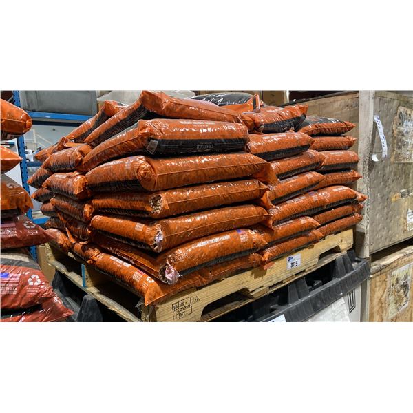 PALLET OF TRAEGER HICKORY WOOD PELLETS