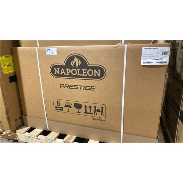 NAPOLEON PRESTIGE 665 CONNECTED MODEL P665VXRSIBNSS STAINLESS STEEL NATURAL GAS GRILL WITH 5