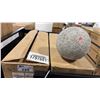 Image 1 : 2 CASES OF ASHLEY SIGNATURE DESIGN MODEL A2000496S. CHANLOW 10" FAUX CEMENT TABLE TOP ACCENT PIECES