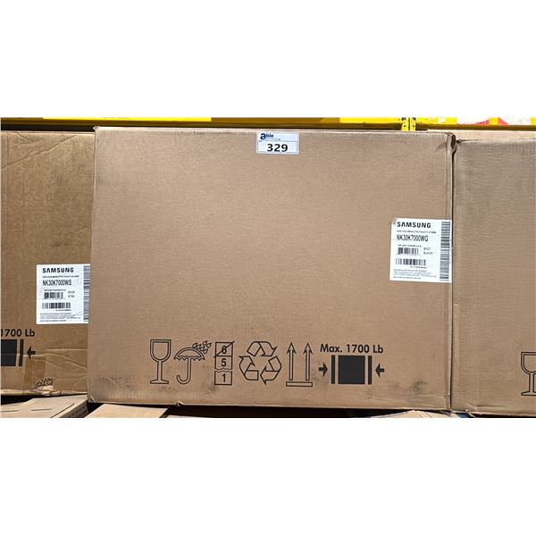 SAMSUNG MODEL NK30K7000WG. 30" WALL MOUNT HOOD FAN WITH BLUETOOTH CONNECTIVITY IN BLACK