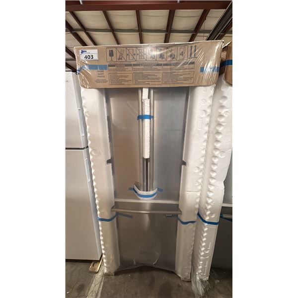 KITCHENAID MODEL KRFF300E. 30" 19.7 CU FT STAINLESS STEEL FRENCH DOOR REFRIGERATOR WITH INTERIOR