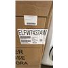 Image 2 : ELECTROLUX MODEL ELFW7437AW. 400 SERIES 27" ARCTIC WHITE FRONT LOAD STEAM WASHING MACHINE