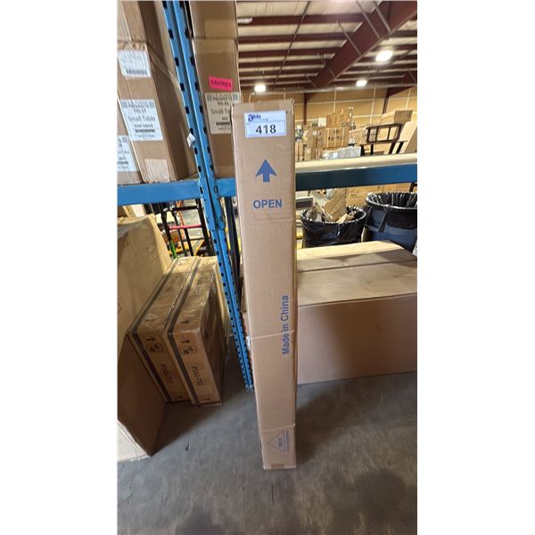 PAIR OF GALTECH INTERNATIONAL BLACK 9' MANUAL TILT PATIO UMBRELLAS *1 IN BOX-1 DISPLAY*