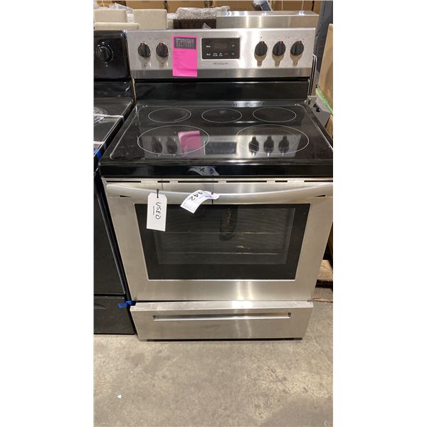 FRIGIDAIRE MODEL FCRE305CASC. 30" 5 BURNER ELECTRIC RANGE IN STAINLESS STEEL *USED*