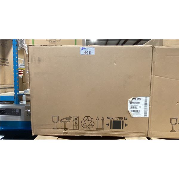 SAMSUNG MODEL NK30K7000WS. 30" WALL MOUNT HOOD FAN WITH BLUETOOTH CONNECTIVITY IN STAINLESS STEEL