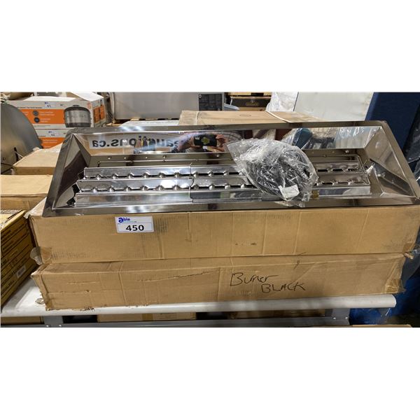3 OUTDOOR GREATROOM CF-1242 FIRE TABLE BURNERS 12" X 42"