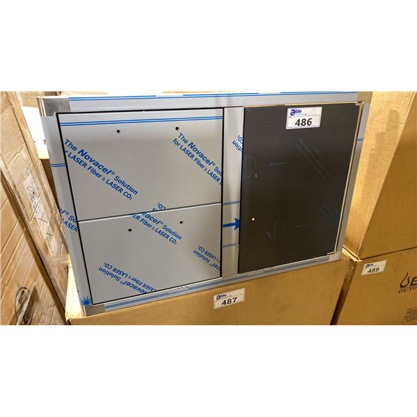 BLAZE MODEL BLZ-DDC-R. 32 INCH ACCESS DOOR & DOUBLE DRAWER COMBO
