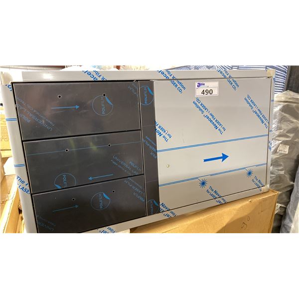 BLAZE MODEL BLZ-DDC-39-R.  39 INCH ACCESS DOOR AND TRIPLE DRAWER COMBO