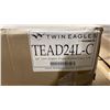 Image 2 : TWIN EAGLES MODEL TEAD24L-C. 24-INCH LEFT-HINGED STAINLESS STEEL SINGLE ACCESS DOOR WITH SOFT-CLOSE