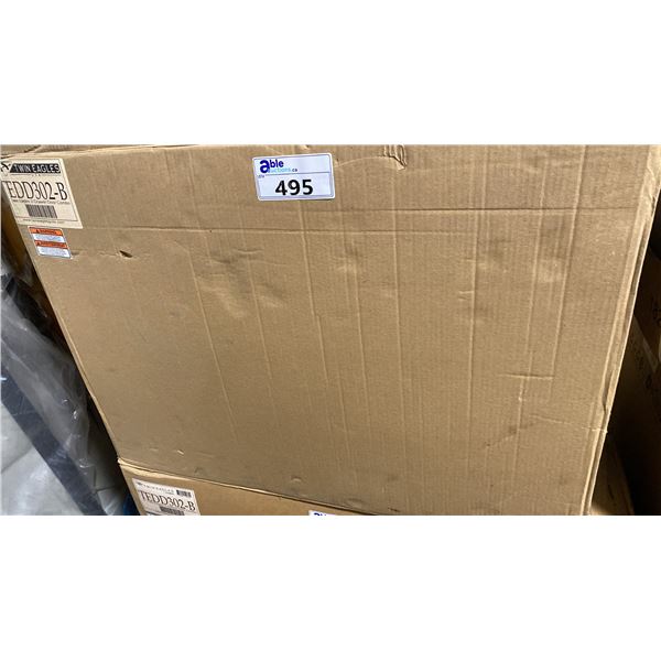 TWIN EAGLE MODEL TEDD363-B. 36 THREE-DRAWER AND DOOR COMBO