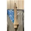 Image 2 : PAIR OF GALTECH INTERNATIONAL BEIGE 9' MANUAL TILT PATIO UMBRELLAS *1-IN BOX, 1-DISPLAY*