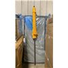 Image 1 : PAIR OF GALTECH INTERNATIONAL LEMON YELLOW 9' MANUAL TILT PATIO UMBRELLAS *1-IN BOX, 1-DISPLAY*
