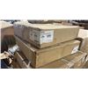 Image 3 : LARGE PALLET OF ASSORTED CHILDRENS PLAY STRUCTURE PARTS, PATIO FURNITURE PARTS, RANGE HOODS, &