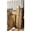 Image 1 : LARGE STRUCTURE TABLE BASE, STAINLESS STEEL GRILL BASE, 4 BOXES OF PLATFORM BED PARTS, & ASSORTED