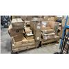 Image 1 : 2 PALLET OF ASSORTED BOXED FIRE TABLE TOPS, OUTDOOR PATIO FURNITURE PARTS, BBQ STANDS, & ASSORTED
