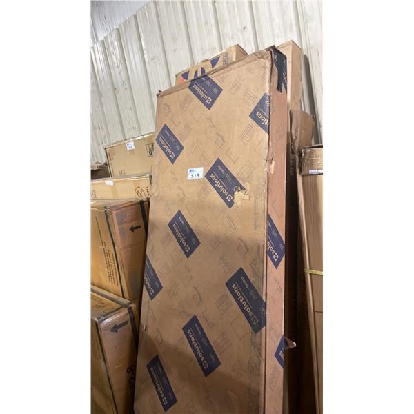 6 BOXES OF E SOLUTIONS WALL BED PARTS