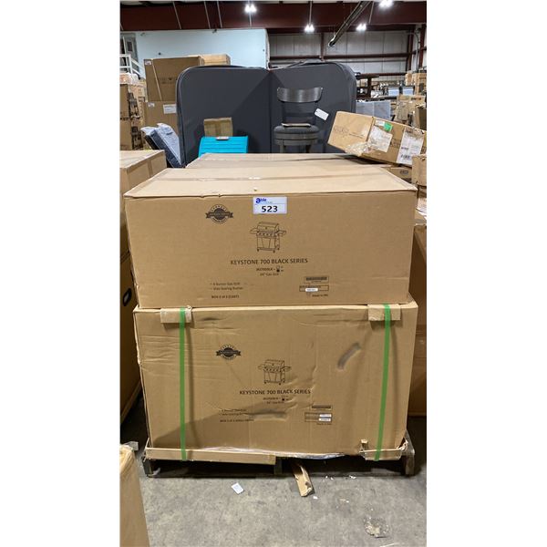 JACKSON GRILLS KEYSTONE 700 MODEL JSKS700BLK-NG BLACK NATURAL GAS GRILL