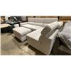 Image 2 : BATTISTA LIGHT GREY  SLEEPER SECTIONAL 3 SEAT SOFA WITH LOUNGE APPROX 97 X 63"