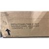Image 3 : ASHLEY SIGNATURE DESIGN MODEL P275-081 OUTDOOR PATIO SOFA / CHAIR / TABLE SET *IN BOX, 1 BOX*