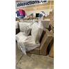 Image 2 : ASHLEY SIGNATURE DESIGN P791-851 PLASTIC RATTAN BEACHCROFT CURVED OUTDOOR PATIO CORNER CHAIR WITH
