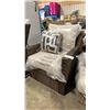 Image 1 : ASHLEY SIGNATURE DESIGN MODEL P465-820 OUTDOOR PATIO ARM CHAIR WITH CUSHION