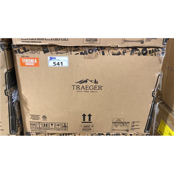 TRAEGER MODEL TFB86MLH. WOODBRIDGE WIFI WOOD PELLET GRILL
