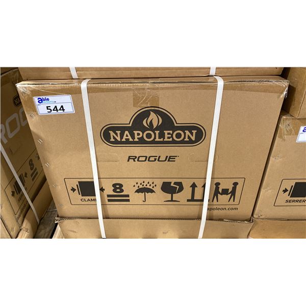 NAPOLEON MODEL RP525SIBPSS-2. STAINLESS STEEL 4 BURNER, INFRARED SIDE BURNER PROPANE GAS GRILL