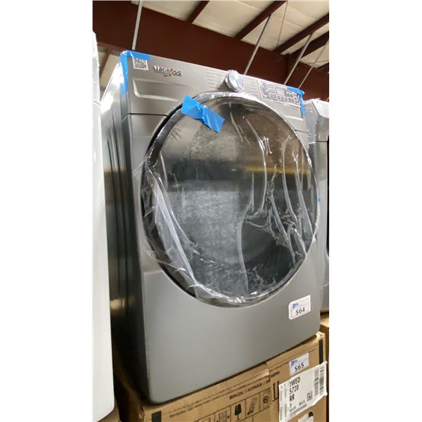 WHIRLPOOL MODEL YWED5720RR0. 7.4 CU FT FRONT LOAD ELECTRIC SMART DRYER WITH AI INTELLIGENT DRY