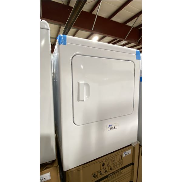 WHIRLPOOL MODEL YWED4105SW1. 29" 7.0 CU FT WHITE ELECTRIC DRYER