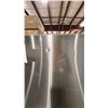 Image 2 : DANBY MODEL DFF142E1SSDB. STAINLESS STEEL 14.2 CU FT APARTMENT SIZED TOP FREEZER REFRIGERATOR
