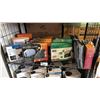 Image 1 : SHELF OF ASSORTED SIZES/STYLES GRILL COVERS - TRAEGER, MONTANA, NAPOLEON, MASTERBUILT