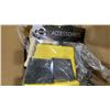 Image 4 : BOX OF ASSORTED BBQ ACCESSORIES- PROPANE ADAPTOR HOSE, WOOD SCRAPER PADDLES, COOKING TONGS,