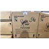 Image 1 : SIGNATURE DESIGN BY ASHLEY LOUNGE CHAIR/ OTTOMAN/ END TABLE WITH CUSHIONS SET IN GREY IN BOX