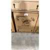 Image 1 : SIGNATURE DESIGN BY ASHLEY LOUNGE CHAIR/ OTTOMAN/ END TABLE WITH CUSHIONS SET IN GREY IN BOX