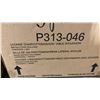 Image 2 : SIGNATURE DESIGN BY ASHLEY LOUNGE CHAIR/ OTTOMAN/ END TABLE WITH CUSHIONS SET IN GREY IN BOX