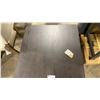 Image 2 : ASHLEY SIGNATURE DESIGN MODEL T760-8 DARK WOOD SQUARE MOBILE COCKTAIL TABLE