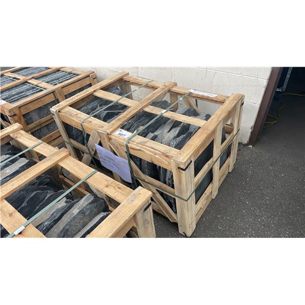 CRATE OF NATURAL SLATE SLAB OUTDOOR PROFESSIONAL LANDSCAPE TILE *MUST TAKE ALL IN CRATE*