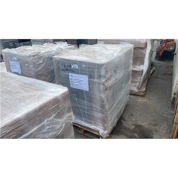 LARGE PALLET OF GREY 8" X 8" X 2" PROFESSIONAL LANDSCAPE PAVER STONES *MUST TAKE ALL ON PALLET*