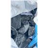 Image 2 : 4' X 4' PALLET BAG OF DARK SLATE PROFESSIONAL OUTDOOR LANDSCAPE STONE *MUST TAKE ALL ON PALLET*