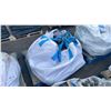 Image 1 : 4' X 4' PALLET BAG OF DARK SLATE PROFESSIONAL OUTDOOR LANDSCAPE STONE *MUST TAKE ALL ON PALLET*