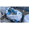 Image 1 : 4' X 4' PALLET BAG OF DARK SLATE PROFESSIONAL OUTDOOR LANDSCAPE STONE *MUST TAKE ALL ON PALLET*