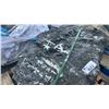 Image 2 : 4' X 4' PALLET BAG OF DARK SLATE PROFESSIONAL OUTDOOR LANDSCAPE STONE *MUST TAKE ALL ON PALLET*