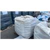 Image 1 : 4' X 4' PALLET BAG OF GREY PROFESSIONAL OUTDOOR LANDSCAPE RIVER STONE *MUST TAKE ALL ON PALLET*