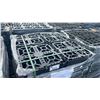 Image 2 : 4' X 4' PALLET OF PLASTIC INTERLOCKING PROFESSIONAL LANDSCAPING GRID PLATES *MUST TAKE ALL ON