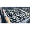 Image 2 : 4' X 4' PALLET OF PLASTIC INTERLOCKING PROFESSIONAL LANDSCAPING GRID PLATES *MUST TAKE ALL ON
