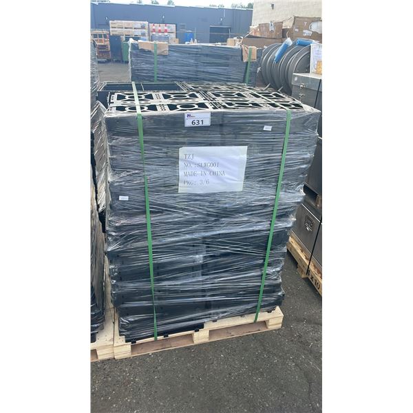 4' X 4' PALLET OF PLASTIC INTERLOCKING PROFESSIONAL LANDSCAPING GRID PLATES *MUST TAKE ALL ON