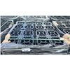 Image 2 : 4' X 4' PALLET OF PLASTIC INTERLOCKING PROFESSIONAL LANDSCAPING GRID PLATES *MUST TAKE ALL ON