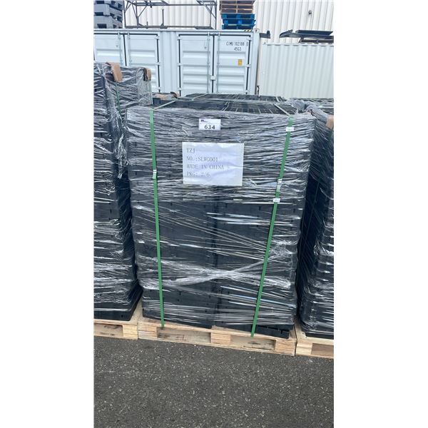 4' X 4' PALLET OF PLASTIC INTERLOCKING PROFESSIONAL LANDSCAPING GRID PLATES *MUST TAKE ALL ON
