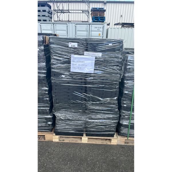 4' X 4' PALLET OF PLASTIC INTERLOCKING PROFESSIONAL LANDSCAPING GRID PLATES *MUST TAKE ALL ON
